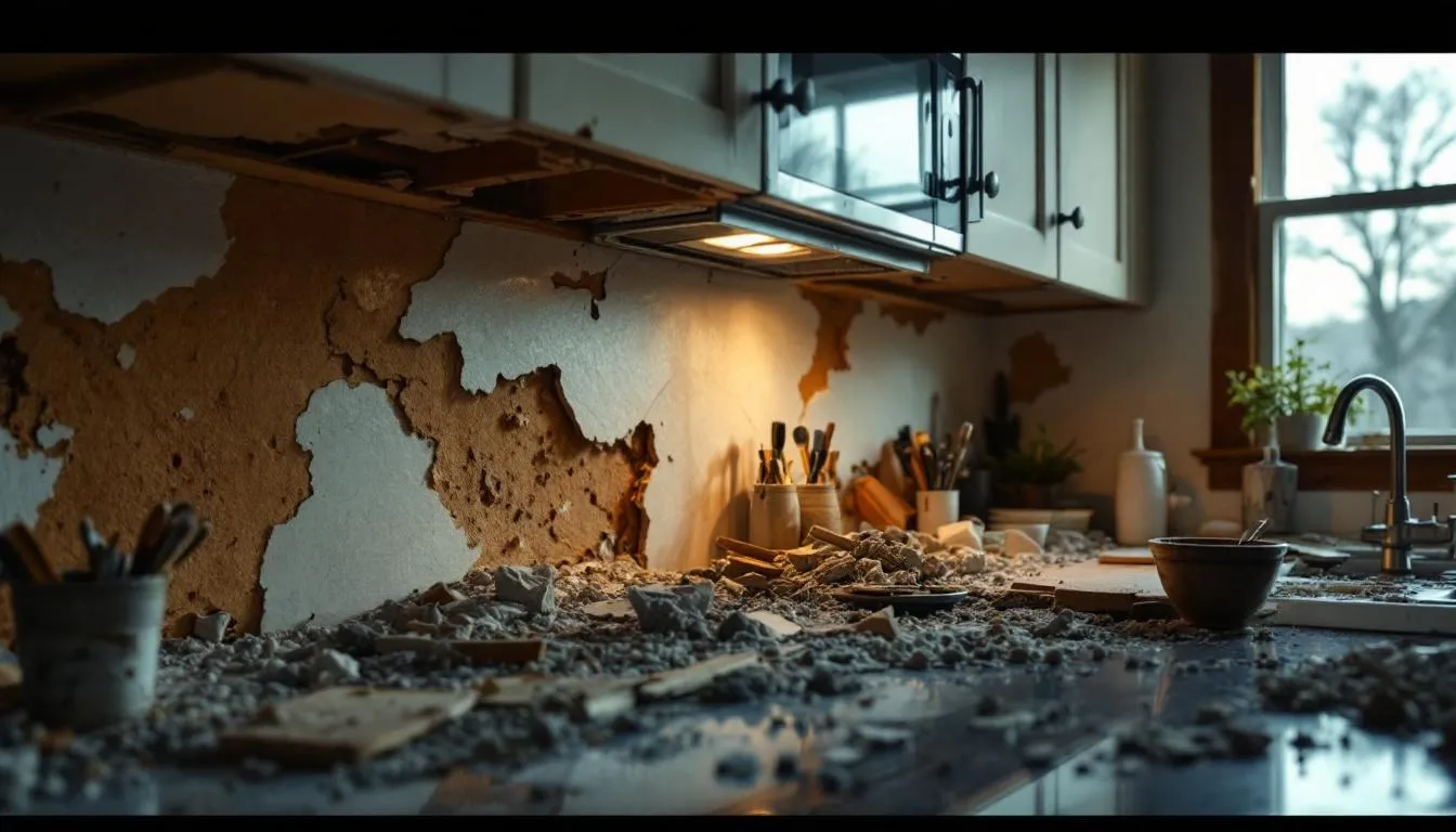 Insufficient Kitchen Lighting Layers in Manor